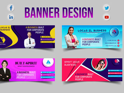 Banner Design adverting design banner and logo banner design banner designer banners branding cover and header design facebook cover facebook cover design graphic design infographic design instagram banner design linkedin banner design logo social media banners thumbnail design twitter banner design vector web banner design youtube banner