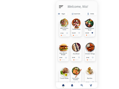 Food App animation app design food food app food delivery foodie ui web