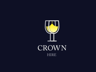Logo - Crown hire crown crown logo glass glasses hire logo
