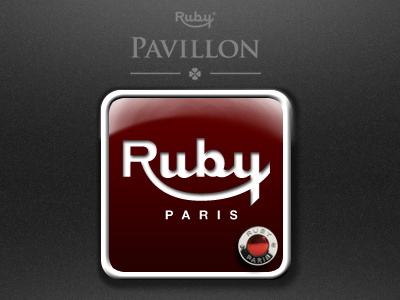 Ruby Icon App 2 app button design helmet icon identity illustration ios ipad iphone logo ruby sketch