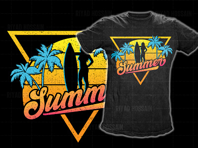 Summer Tshirt Design designs, themes, templates and downloadable