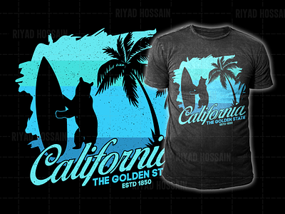 california t shirt designs