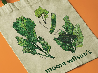 Vegetable Tote Bag: Moore Wilson's