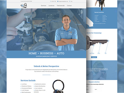 Holman Lock and Key - Website Launch