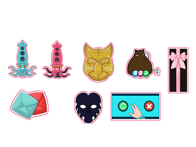 Squid Game Sticker Pack3