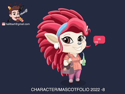 Character/Mascotfolio 2022-8-Halit Büyükyılmaz digitalart