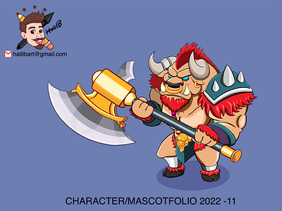 Character/Mascotfolio 2022-11-Halit Büyükyılmaz digitalart