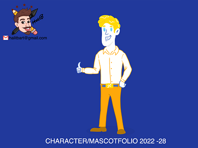 Character/Mascotfolio 2022-28-Halit Büyükyılmaz 2d