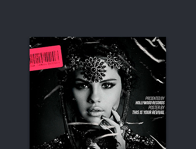 STARS DANCE ALBUM POSTER art branding design illustration illustrator intagram poster poster art poster design posters social media design socialmedia typography