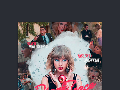 BLANK SPACE MUSIC VIDEO POSTER