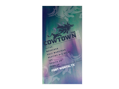Cowtonown RaceWrap apparel graphics branding illustration typography