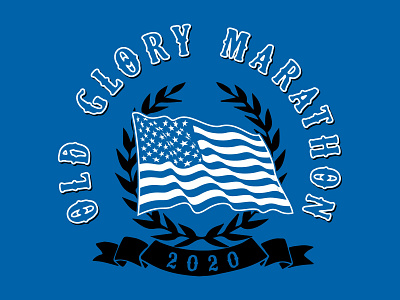 Old Glory apparel graphics branding illustration logo minimal typography vector
