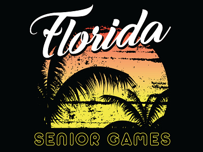 Florida Senior Games Tee Concept 3