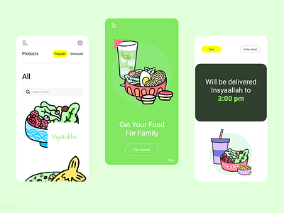 Food App design food food app ui ui app