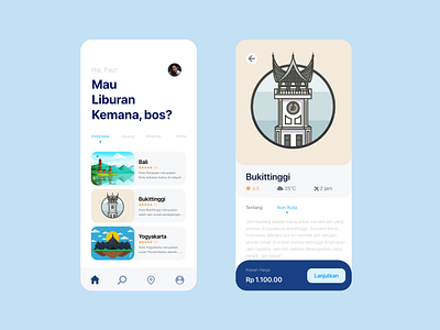 Travel App Design