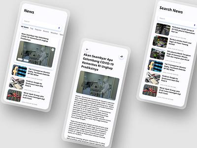 News App Design