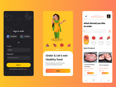 Food Delivery App (Part-1) 🚴🏿‍♂️