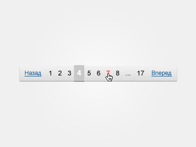 Pagination design page pagination ui