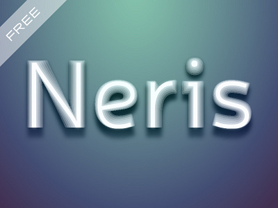 Neris free font font free sans typeface