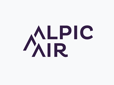 Alpic Air logo wordmark