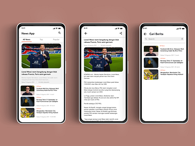 Simple News App Design