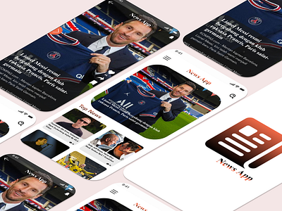 News App design