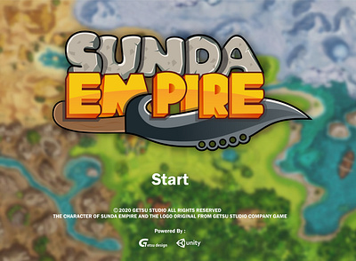 SUNDA EMPIRE game design games illustration vector