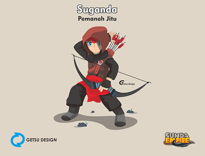 Suganda The Archer animation design game design gameart games illustration vector