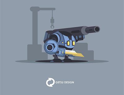 The Flat Robot animation design game art game design gameart games illustration vector