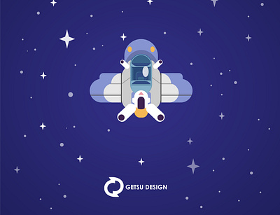 Space Plane animation design game design gameart illustration vector