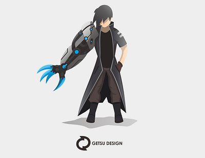 Cyber Man animation design game design gameart games illustration vector