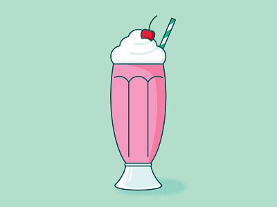 strawberry milkshake