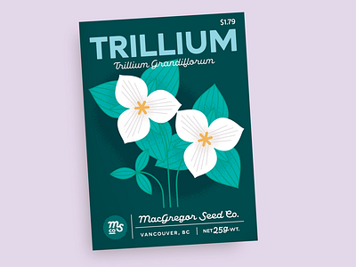 Trillium Seed Packet