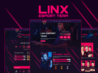 Linx – Esport & Gaming Elementor Template Kit