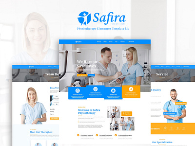Safira Physiotherapy web design