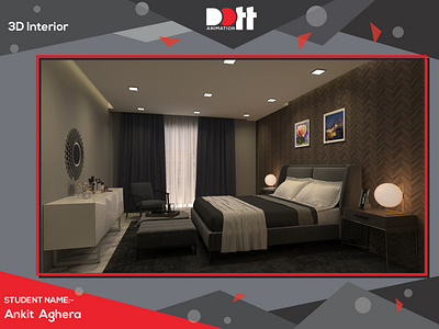 DOTT ANIMATION ANKIT AGHERA  3D INTERIOR