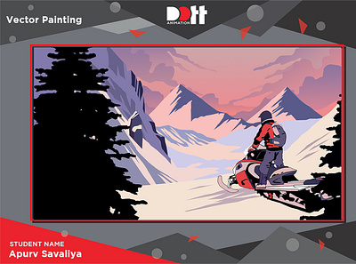 Dott Animation Apurv Savaliya Vector Painting 2d 2d art branding design graphics illustration photo vector