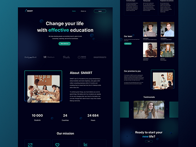 SMART — landing page