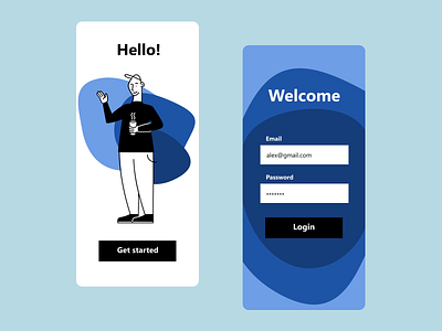 Onboarding concept design 💎