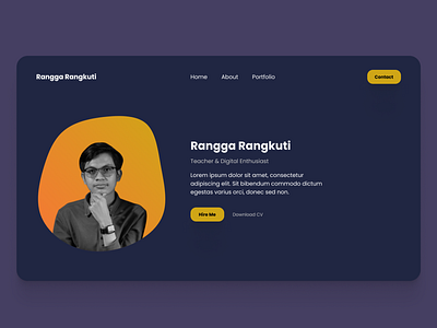 Rangga Rangkuti - Portfolio Design graphic design ui