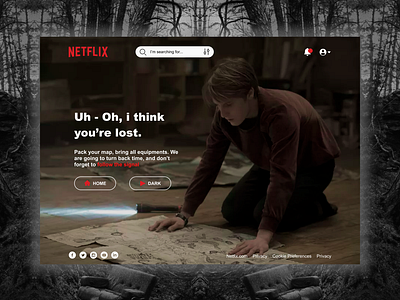 Netflix 404 Page