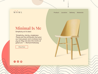 MNML Landing Page