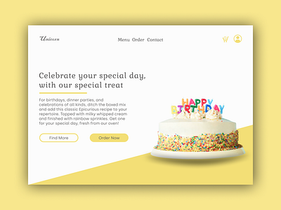 Bakery Landing Page