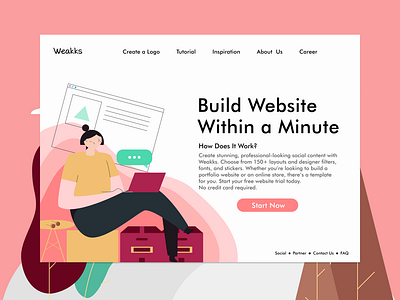 Website Builder Landing Page