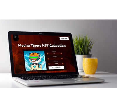 Mecha Tigers NFT Collection harare nft ui ux webdesign zimbabwe
