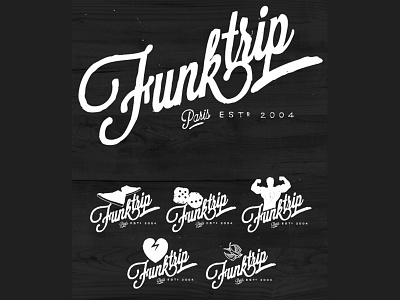 FUNKTRIP NEW IDENTITY identity logotype