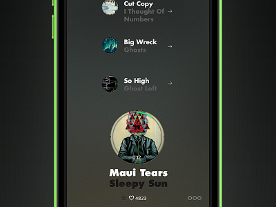 INDIE CURIOSITY PLAYER music player