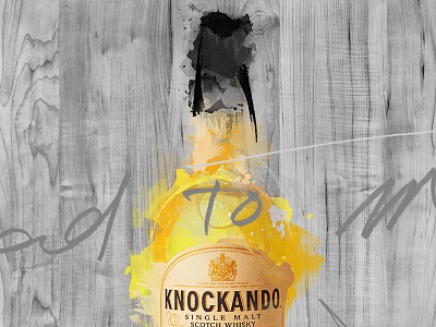 SCOTCH WHISKY ILLUSTRATION brand event illustration painting poster