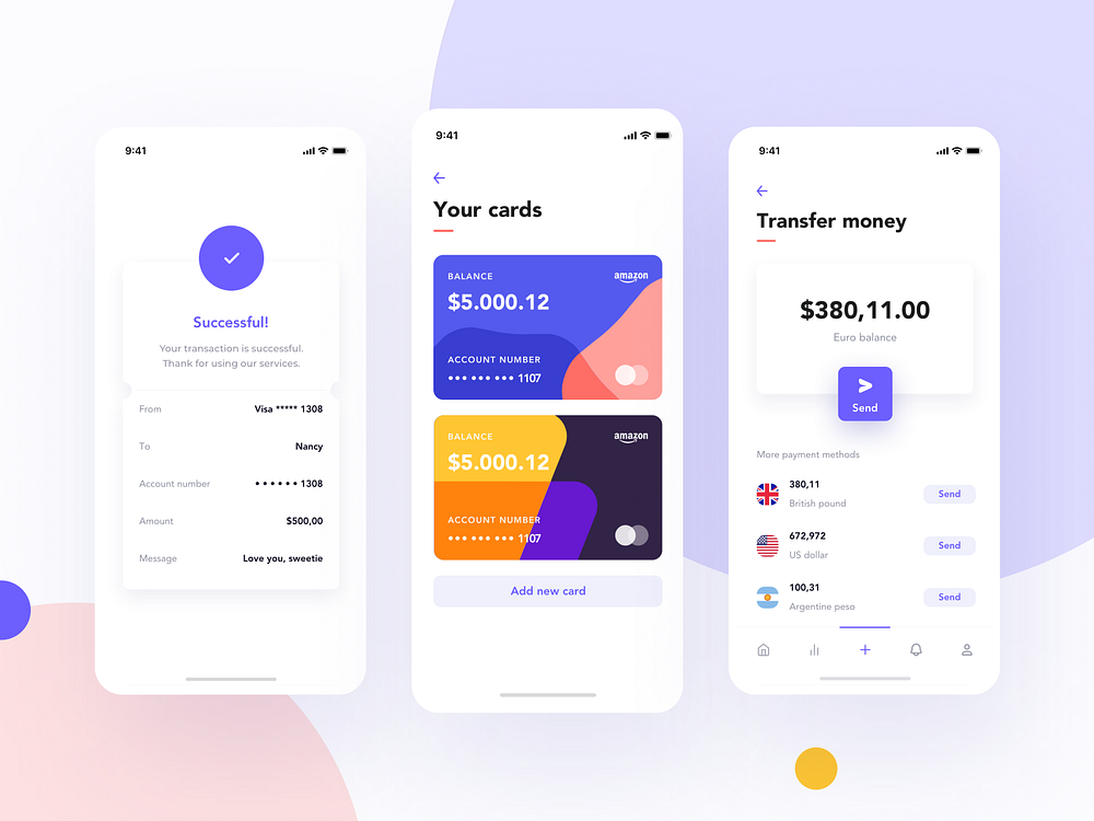 Krixi Wallet UI Kit by Tuến on Dribbble