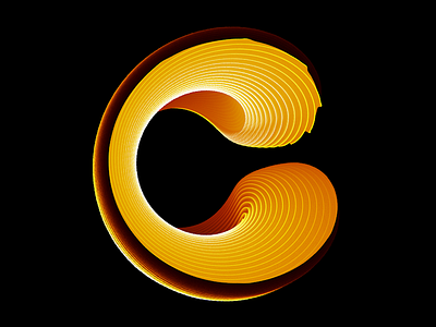 Swirl abstract animation c4d hud illustration logo motion graphics